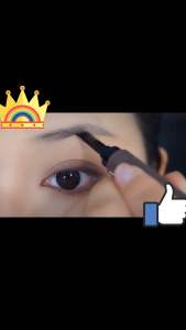 ครีมเขียนคิ้ว 3 in 1 กันน้ำกันเหงื่อ