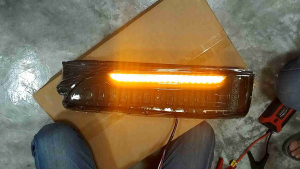 #ไฟท้ายโตโยต้าtoyotaคอมมูเตอร์commuterปี2005ถึง17โคมสโมคsmokeที่ควันบุหรี่รมดำไฟ LED เต็มชุดขายเป็นคู่