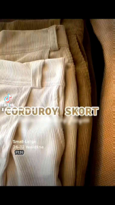 AH Corduroy Palda Short Skort ( with pocket ) Fits Small to LARGE