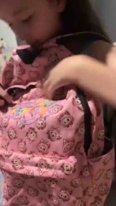 HERA TOY LAND backpack with cartoon characters for children
