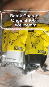 KEPALA CHARGER HP WELLCOMM 2.4A ORIGINAL 100%
