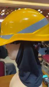 MSA Base Ball Safety Helm Fastrack SNI / Helm Safety Keselamatan Kerja MSA BaseBall PP Fastrack Asli Original