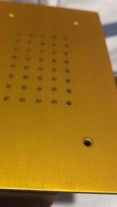 plat almunium Separator lcd