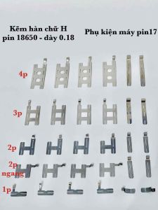 Bộ Kẽm Hàn Chữ H 5s2p - 6 Miếng