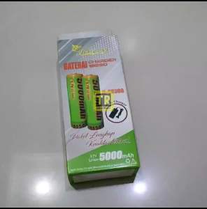Paket Lengkap Kualitas Terbaik Baterai Charger 18650 Jinlong JL-CB300 Charger + Baterai