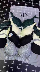 🇲🇾 Ready Stock High Quality 3.5cm Push Up Bra（3 Hooks）Wireless Bra(Tidak Dawai+Span Tebal+Tepi Besar) 加厚内衣加厚文胸小胸内衣AA杯内衣聚拢内衣Push Up Bra