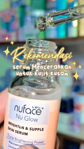 Nuface Nu Glow Face Serum 20 mL BRIGHTEN & SUPPLE / ACNE PRONE CARE / ANTI AGING