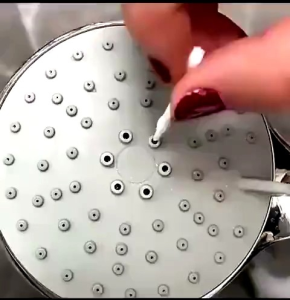 Sikat Mini Pembersih Shower 10Pcs Dot Konektor Pembersih Sikat Penghilang Sumbat Kotoran Serbaguna