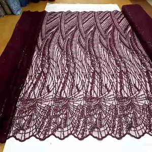 Kain Tile Salura Payet Bordir Kain Salur Payet Terbaru Kaon Kebaya wisuda Kain Bling Bling Kain mewah terbaru