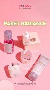Jglow Skincare Paket Radiance crem klinik