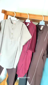 Paddlekids Setelan Kurta Anak Laki Laki Set Baju Koko Muslim