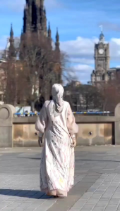 Best Seller (7.10) MDLY MARVELA FLEUR Baju Dress Gamis Wanita Muslimah Marvella Fleur By MDLY. Nazra Sha