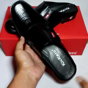 selop kulit pria banyak pilihan model tinggal pilih sepatu pantofel formal casual kulit swedian