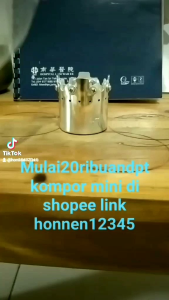 Kompor mini terkecil ukiran benteng