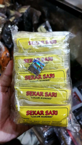 Lulur Sekar Sari kuning - Sekar Sari original - lulur kemasan isi 10 - Lulur Sekar Sari kuning - Sekar Sari original - lulur kemasan isi 10 - melembutkan dan mencerahkan kulit - melembutkan dan mencerahkan kulit