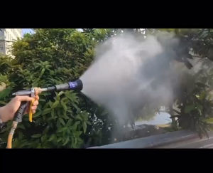 Dụng Cụ Phun Sương Tưới Cây Áp Suất Cao Tiện Dụng Cho Vệ Sinh - Tưới Hoa Béc Loa Mặt Sứ