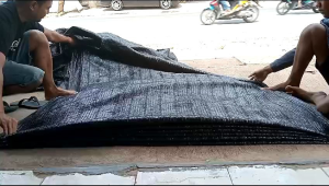 Jaring paranet 95% ukuran 6x30 bahan impor promo paranet tanaman kebon terlaris
