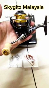 SKYGITZ MALAYSIA Mr.Reel KDF-1000 ultralight stream jeram UL Spinning Reel MALAYSIA Stock