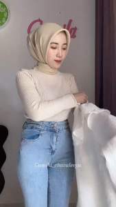 Blouse Wanita Kekinian: Blouse Rafela, Blouse Ruffle Putih & Atasan Cantik