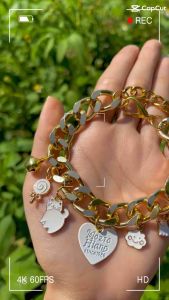 ปลอกคอแมว ปลอกคอสูง ปอกคอแมว ปอกคอสูง โซ่สแตนเลสแห่งของ ปรับขนาดได้ ฟรี ปรับขนาดทุกเส้น สีทองอ่อนแข็งแรง