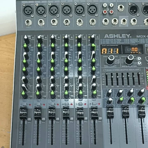 Mixer Ashley 6CH & MDX 6: Mikser Audio Profesional untuk Acara dan Studio
