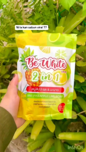 🍍BE WHITE SOAP & SCRUB🍍