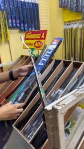 คอมมิวเตอร์ฟรี ก้านใบปัดน้ำฝน TOYOTA COMMUTER ปี 2008 - 2018 ของยาง 1คู่หน้า