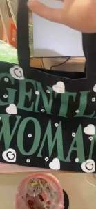 Túi đeo vai vải canvas 1 lớp có khoá kéo túi tote đeo vai đi học đi làm