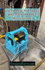 Victa Twin Pump Portable T120 Cordless Sprayer Mini Double Pump Rechargeable Battery Sprayer Cordless Water Jet Pressure Pump Mini Pam Bateri Racun Rumput Baja Semburan Mesin Cuci Kereta