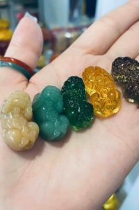 Mặt tỳ hưu mặt nghê tài lộc làm vòng cổ vòng tay