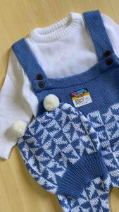 Overall Motif - Overall Rajut Motif 0-8 Bulan Max BB 8kg Bayi Newborn Jumper Rajut Kodok OVERALL MOTIF DM BABY
