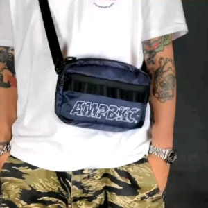 AMPBKK “LIQUID - NAVY” SHOULDER BAG