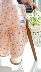 Maira Dress by Manasikana: Ukuran Gamis Anak Usia 2-12 Tahun