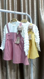 NEW ARRIVAL DRESS AREUM IMPORT ANAK PEREMPUAN UNTUK USIA 3 BULAN SAMPAI 3 TH