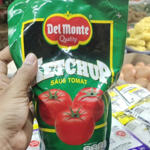 saus tomat delmonte 1kg (gratis royco sacet 1pc)