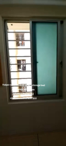 Helper room storage bed customize singapore/window grille customize /helper room/helper bed