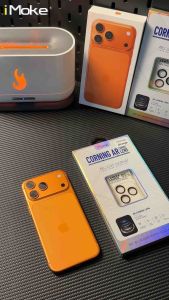 iMoke Corning AR Camera Lens Protector Glass 9H Anti-Reflection Ultra Clear for iPhone 18/17/16/15/14/13/12 Pro Max
