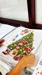 TDDECOR_Decal noel 2025 trang trí giáng sinh _Phụ kiện trang trí giáng sinh