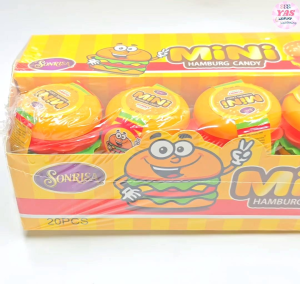 20pcs MINI HAMBURG GUMMY CANDY SW36/loot bag fillers/paninda/giveaways/party favors.