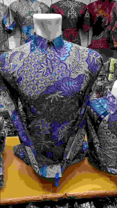 Kemeja Batik Pria Lengan Panjang & Couple Ayah dan Anak