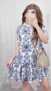 ZARA DOLL DRESS Classy casual mini dress with pockets stretchable FREESIZE fit to M- XL