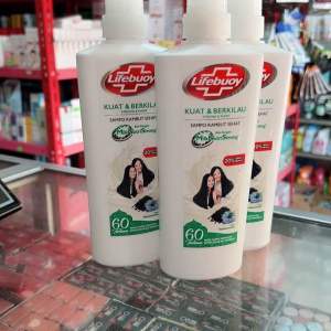 Lifebuoy Shampoo Kuat dan Berkilau 430 ml Kemasan Pompa