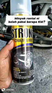 KB M1 Minyak Rantai BANGSAWAN JETRON 150ML 240ML dan 500ML. Minyak Rantai Motosikal Tak memercik percik Dan Kalis air. Minyak Rantai BANGSAWAN JETRON 150ML 240ML dan 500ML. Minyak Rantai Motosikal Tak memercik percik Dan Kalis air.