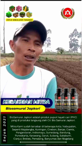 1 Botol/Bio Samurai Japkori/Pupuk Hayati/500 ML/Untuk Segala Jenis Tanaman