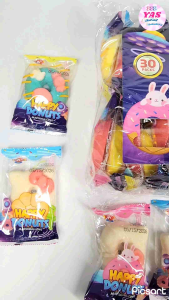 30pcs HAPPY DONUT MALLOWS/ loot bag fillers / paninda / giveaways / party favors.