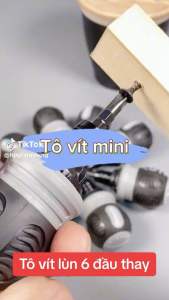 Tô vít lùn đổi đầu trợ lực tự động CR-V ( 7 chi tiết ) 12 đầu mở đa năng