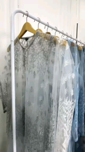 (COD) Long Outer Kondangan Brukat Sapto Mewah