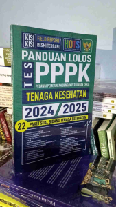 Buku  Panduan Lolos Tes PPPK Untuk Tenaga Kesehatan 2024-2025 22 Paket Soal Bidan Tenaga Kesehatan