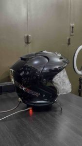 Helm zip dakar model Honda SNI original