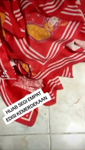 (READY) Promo Hijab Segi Empat Voal Premium Laser Cut Motif Merah Putih Series/ Grosir Jilbab Agustusan/ Kerudung Segiempat Voal Terbaru Edisi Kemerdekaan